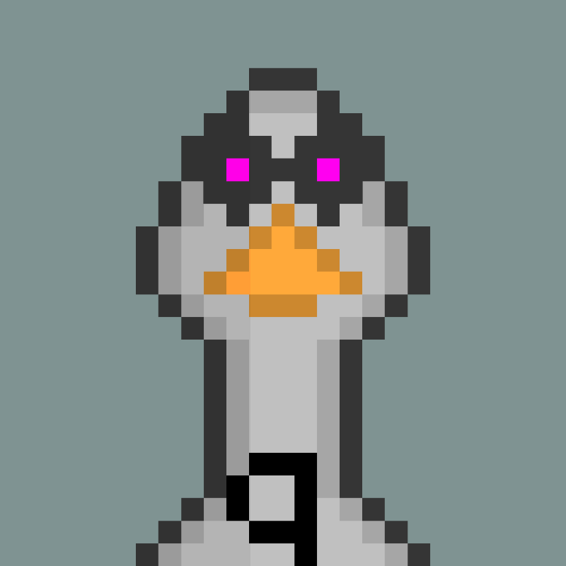 Morixels Goose #683 static NFT preview