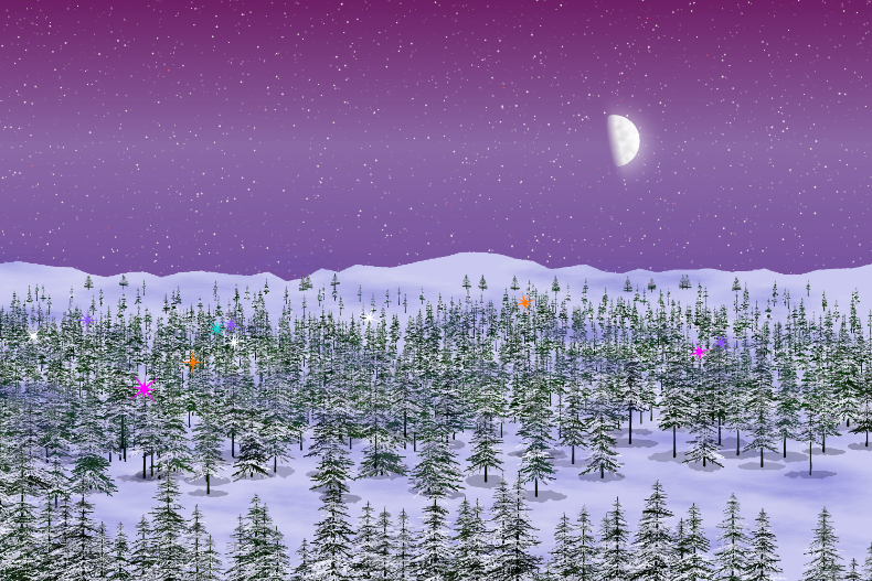 Evergreen Lights #164 static token preview
