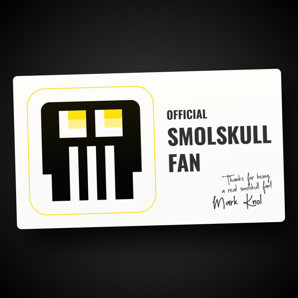 SMOLSKULL-FANCARD #41 static token preview