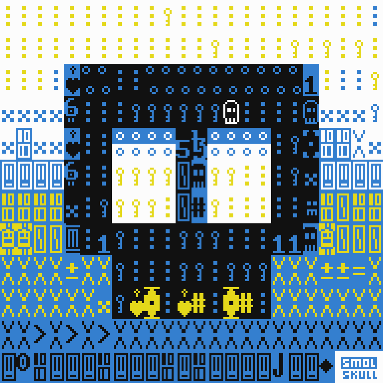 ASCII-SMOLSKULL #205 static NFT preview