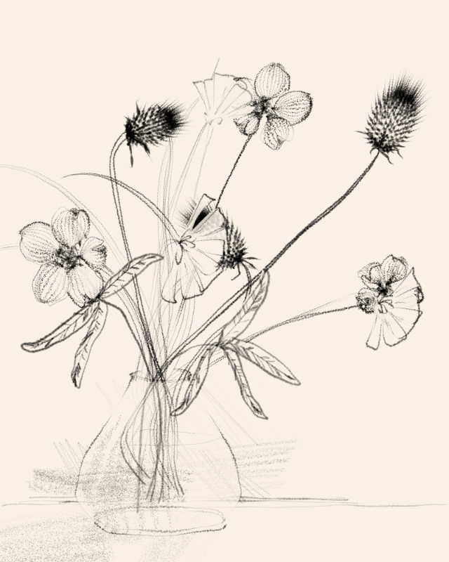 Bouquet numérique #347 static NFT preview