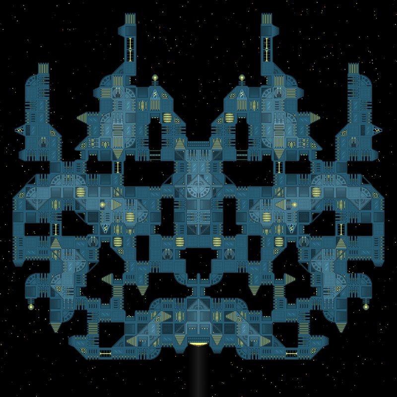 Ship of the Triangulum #66 static NFT preview