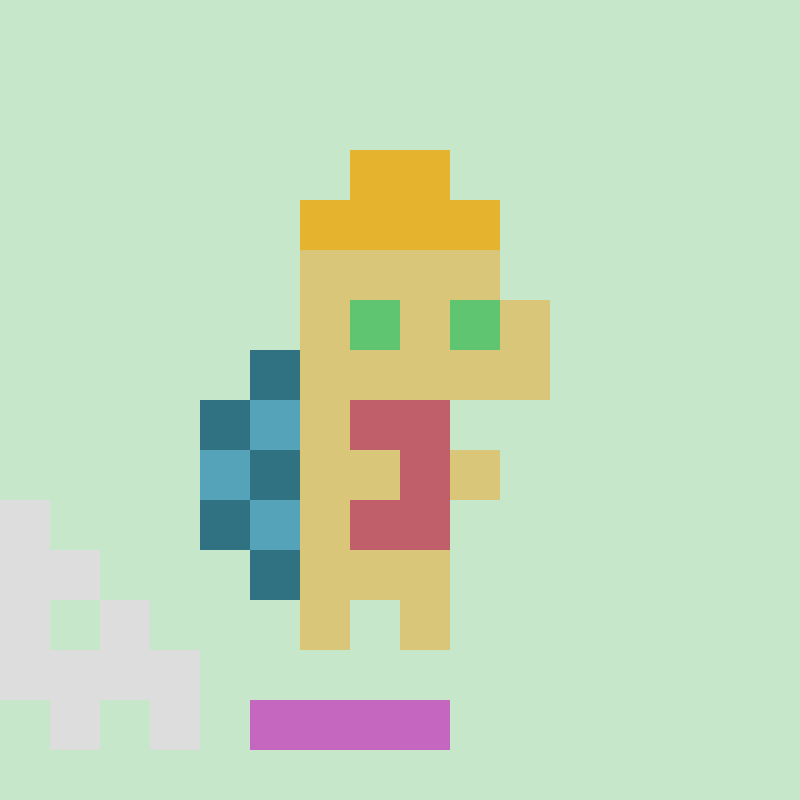 Tiny tortoises. #418 static token preview