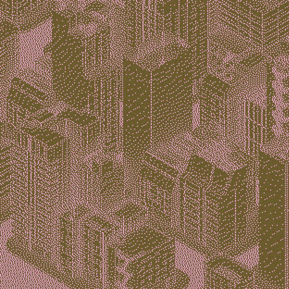 Pointillism: Tokyo #26 static NFT preview