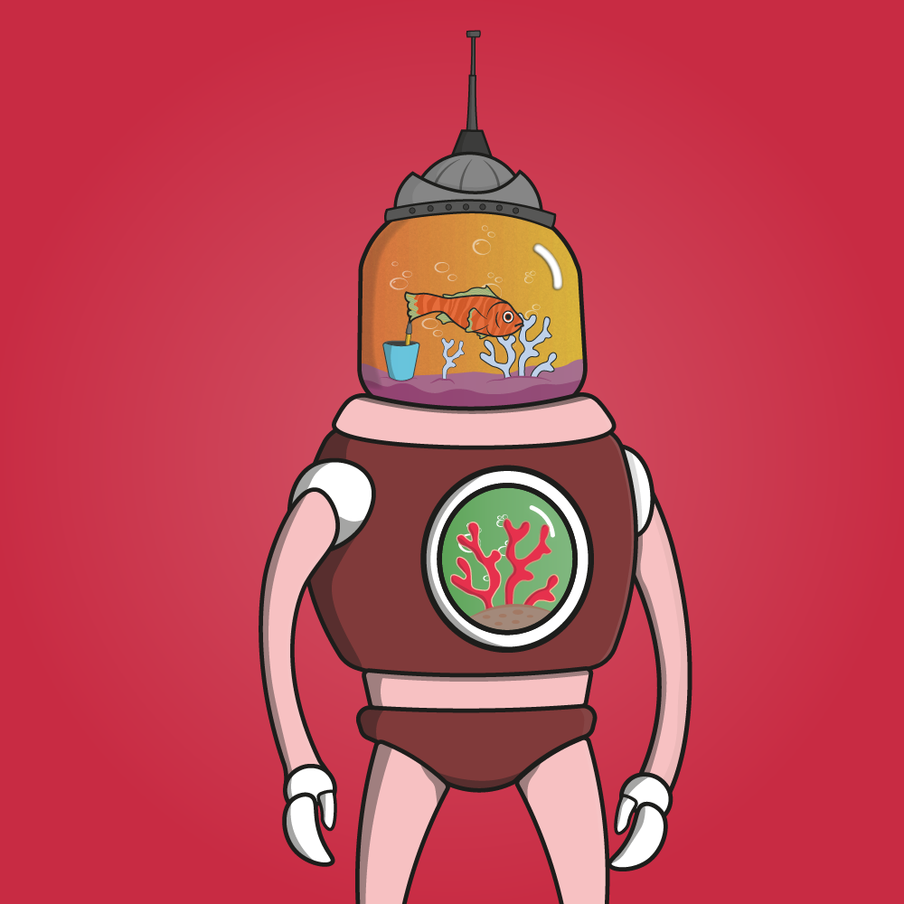 Terrestrial Fish #44 static token preview