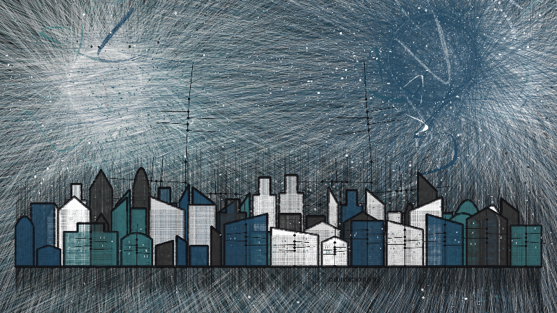 Connected City #33 static NFT preview