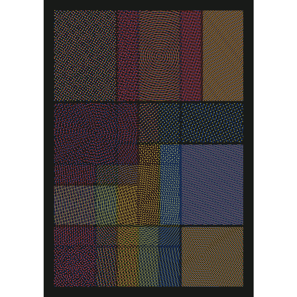 Pattern Grid Chaos #53 static NFT preview
