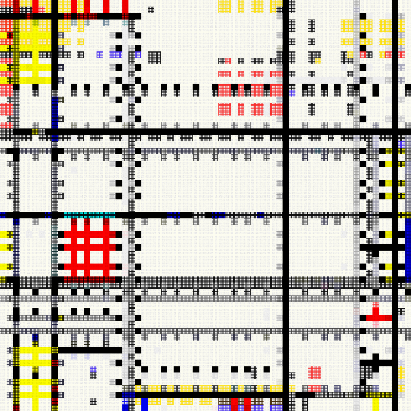 MONDRIAN FX #81 static token preview