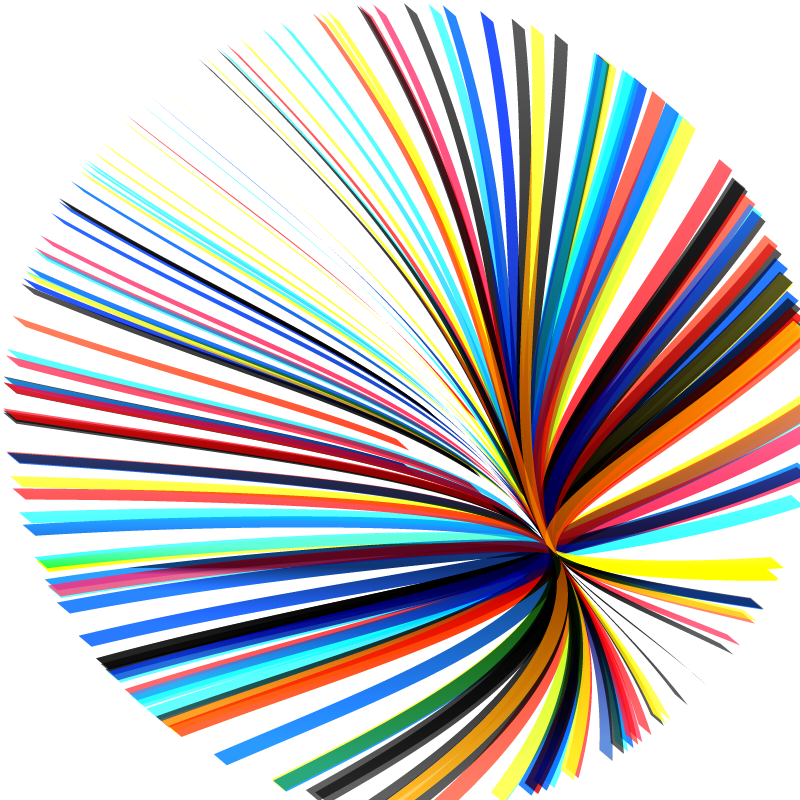 Ribbon Vortex #55 static NFT preview