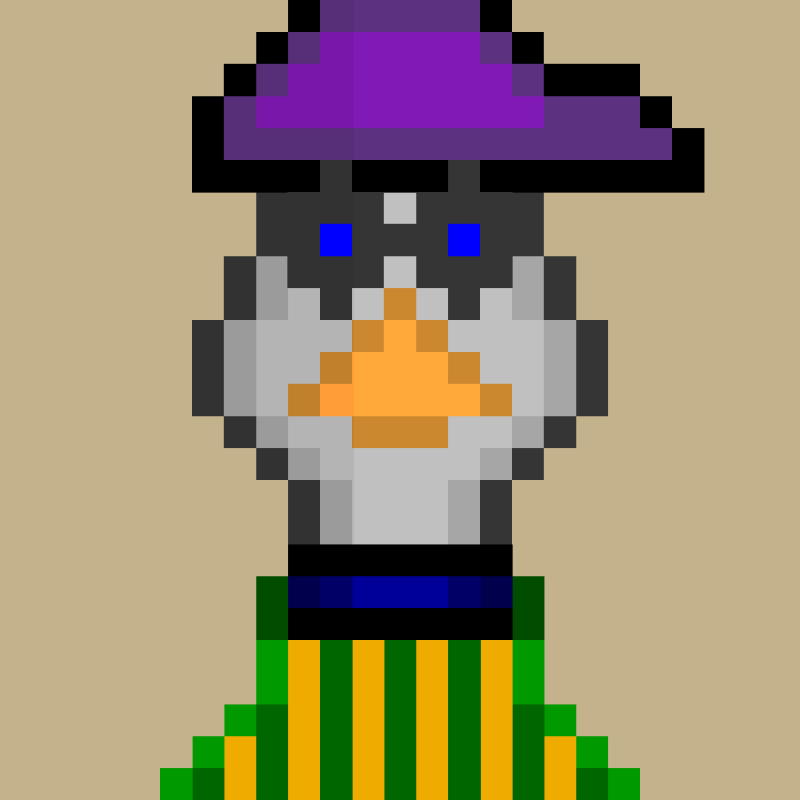 Morixels Goose #465 static NFT preview