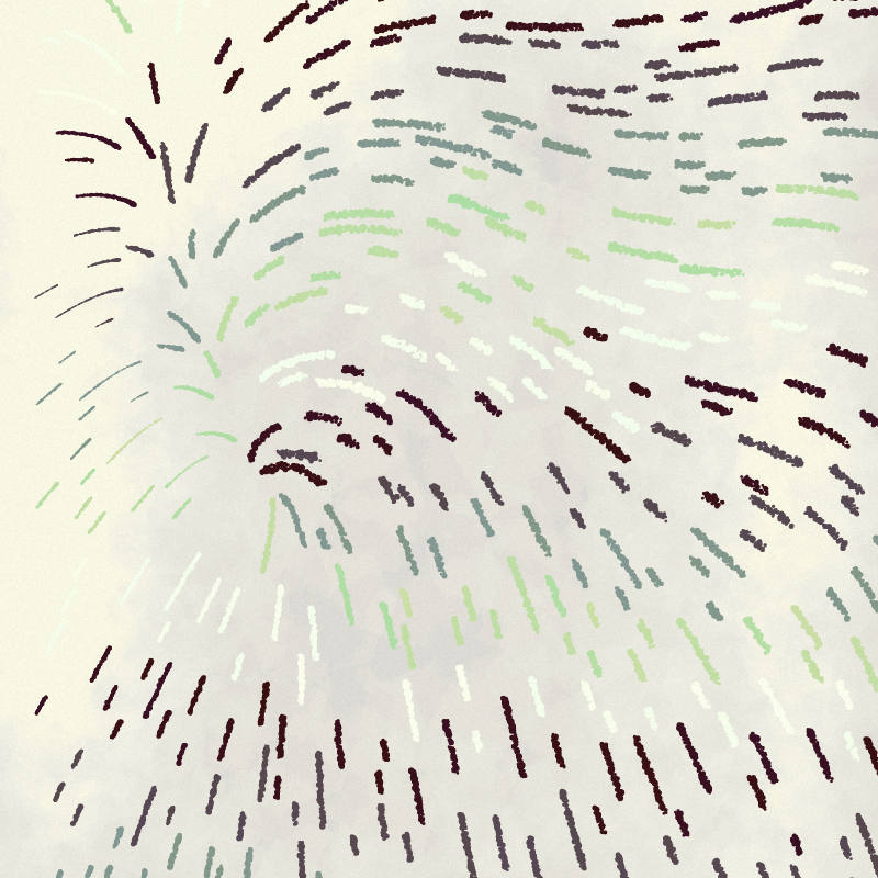 Crayon Attractors #76 static NFT preview