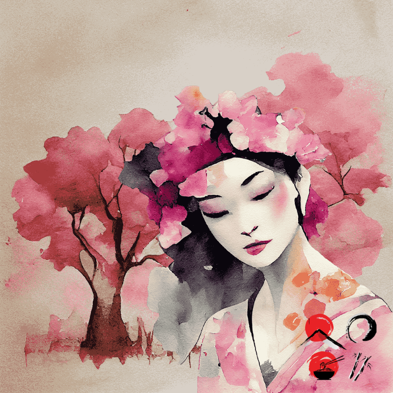 Pink Geisha #31 static token preview