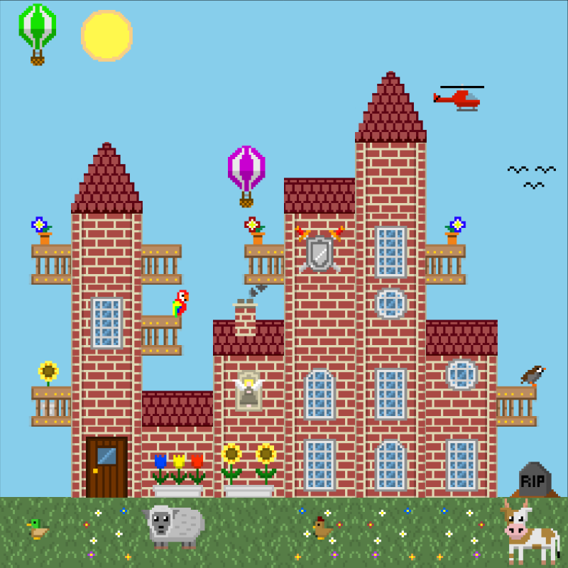 2D Mansion #675 static token preview