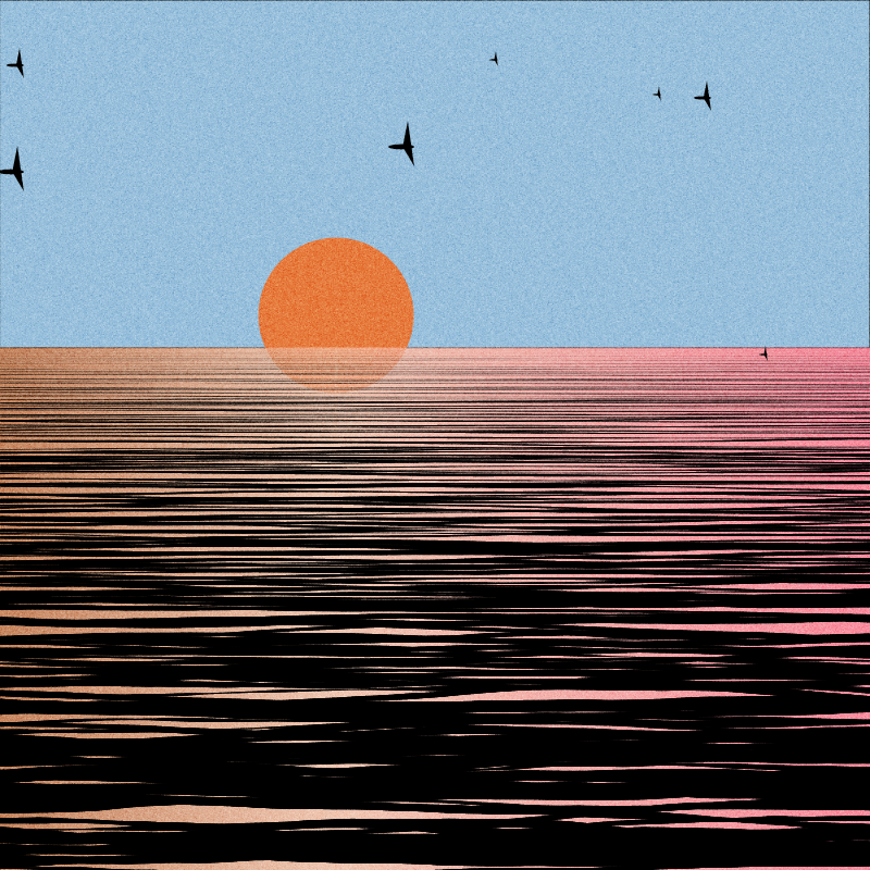 Coastal Waves #185 static NFT preview