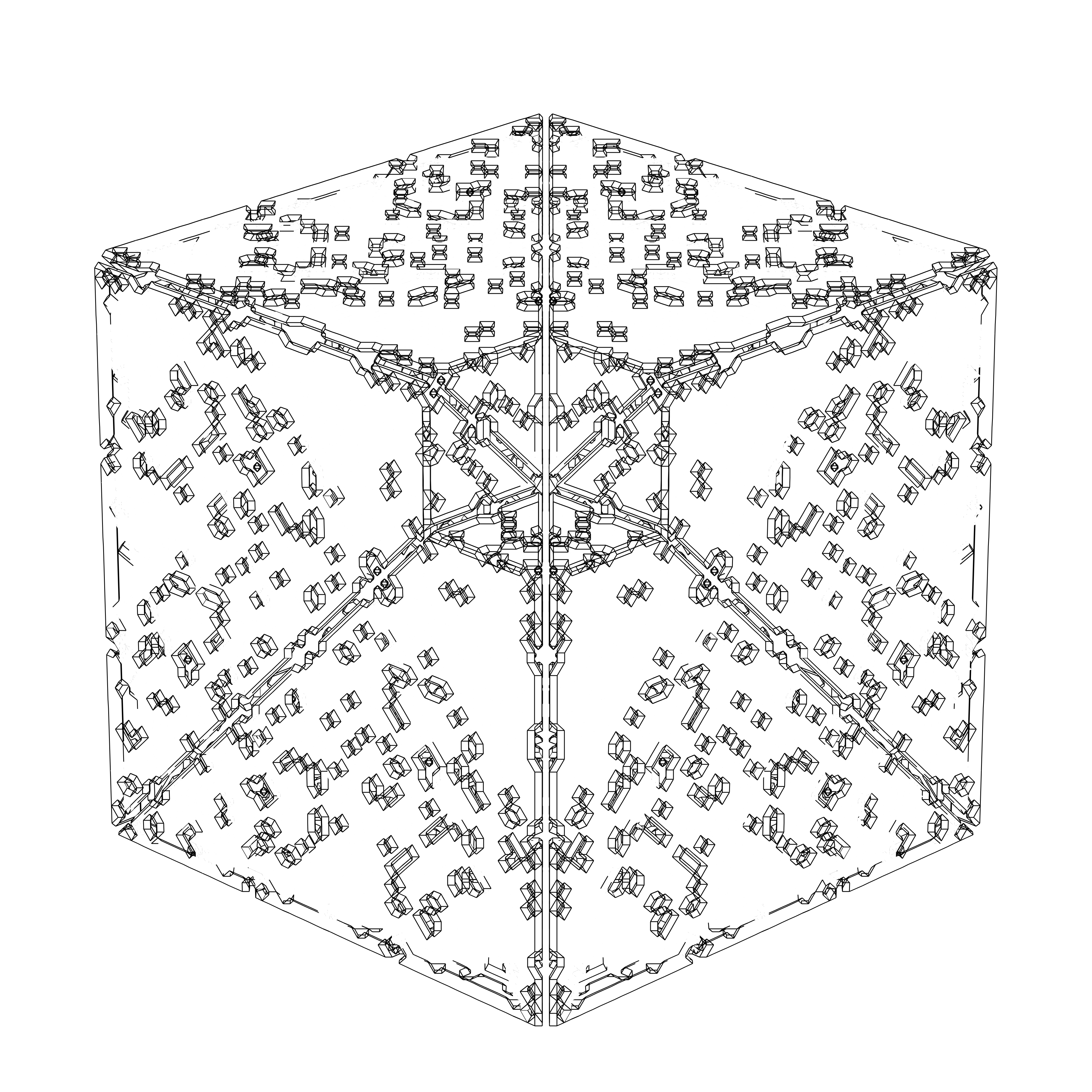 LL21 Alien Art Cube #118 static NFT preview