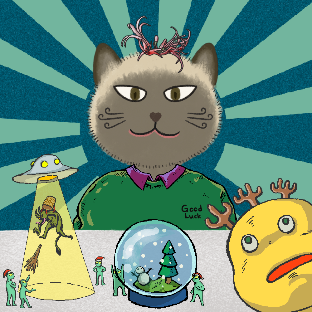 FAT Christmas #709 static token preview