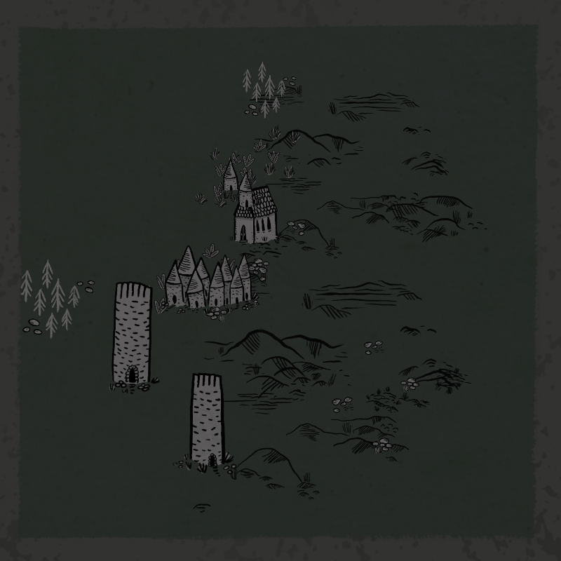 Medieval Village #95 static NFT preview