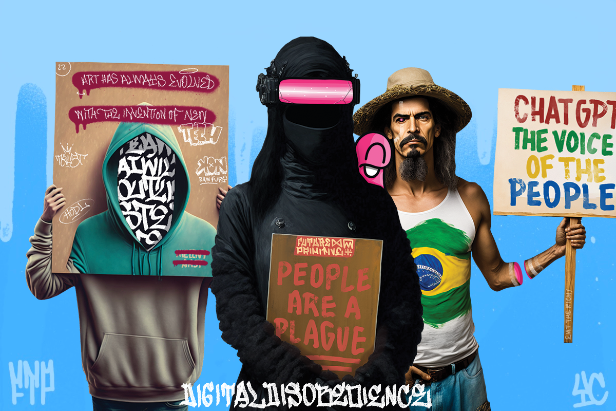 DIGITAL DISOBEDIENCE #71 static NFT preview