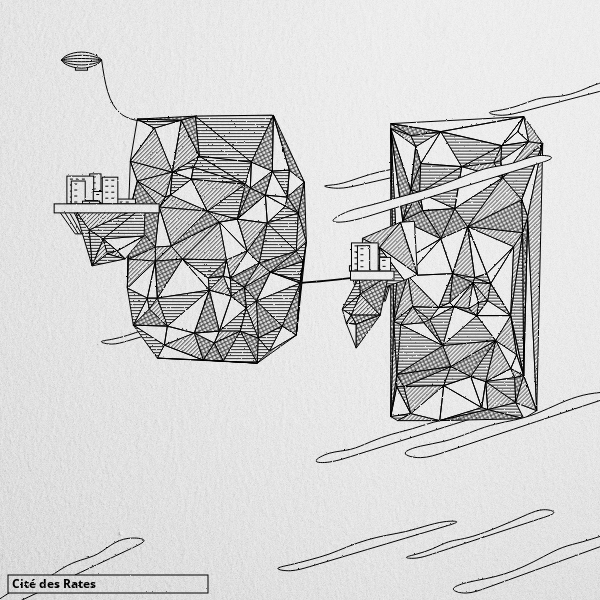 Cités nuageuses #39 static NFT preview
