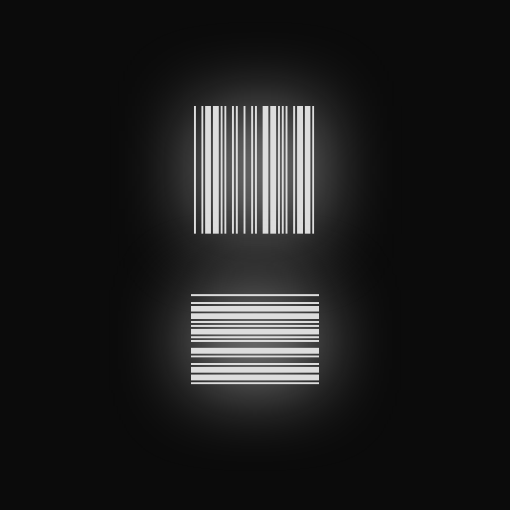 barcode(fxhash) #74 static NFT preview