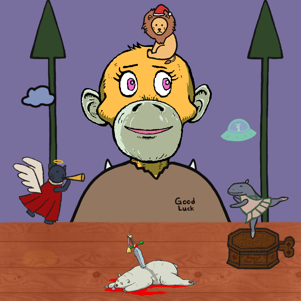 FAT Christmas #702 static NFT preview