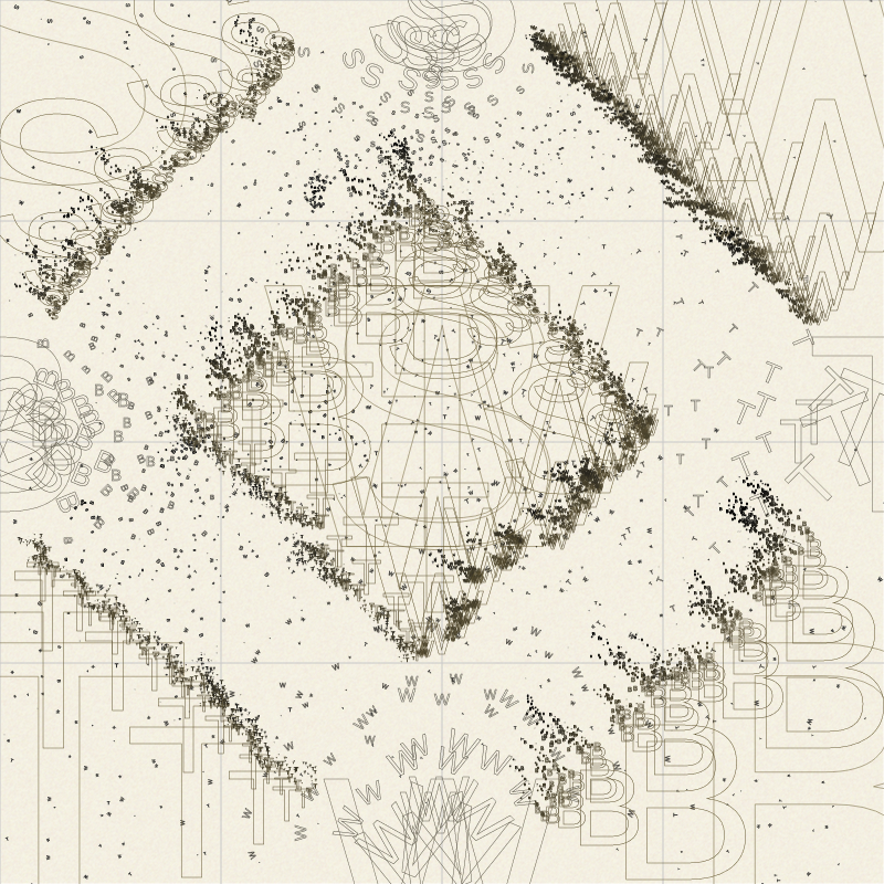 WTBS Logo with Fractals #119 static NFT preview