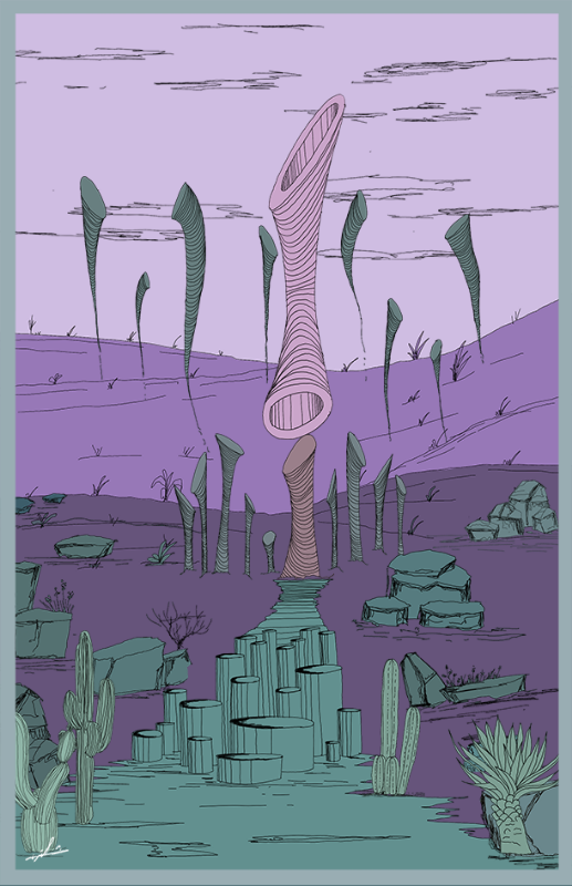Skyward Garden #zentangle_world #4 static token preview