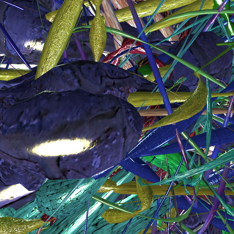 Prismatic Thickets #270 static NFT preview