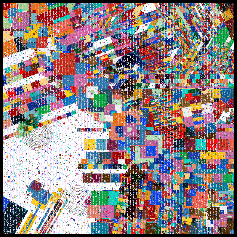 Abstract Life #183 static NFT preview