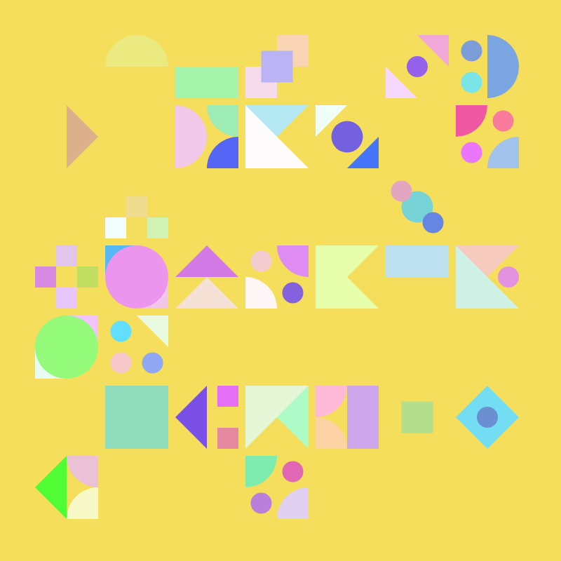 Confetti Shapes #47 static token preview