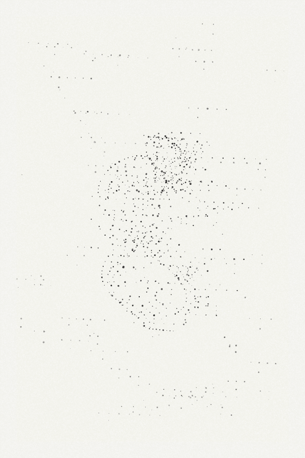 Stippled Sketch #161 static NFT preview