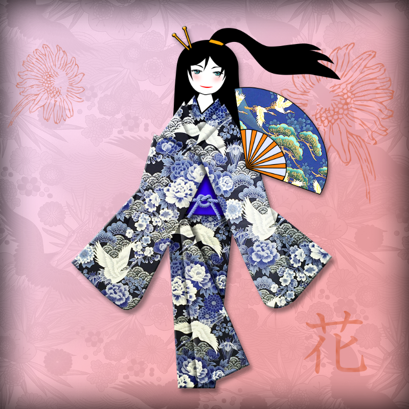 Origami Girls #77 static NFT preview