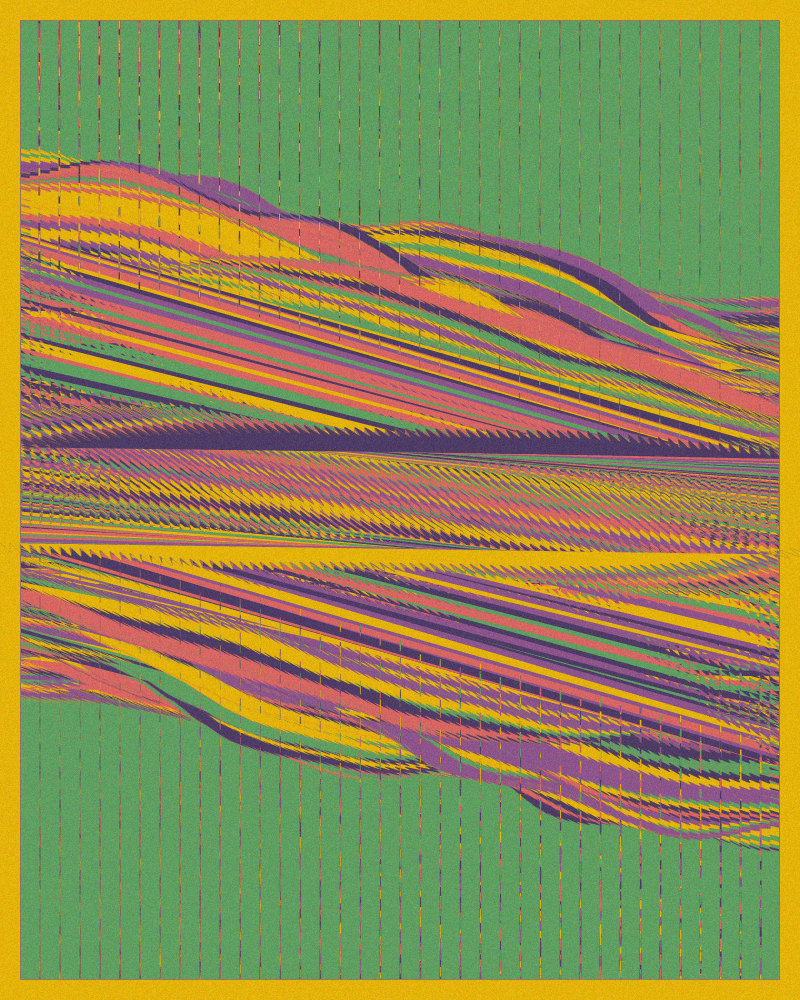 Storm on the Mountains #55 static NFT preview