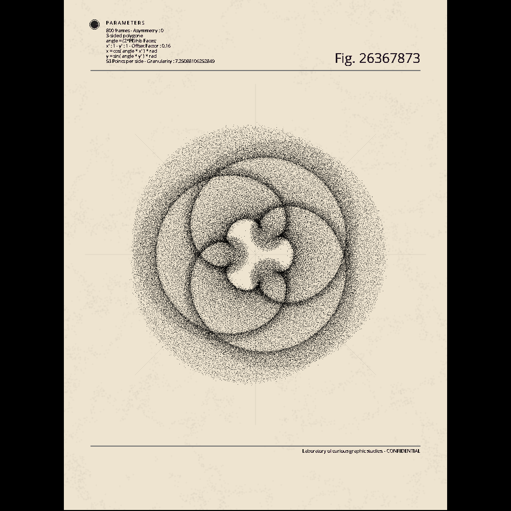 Backward Oscillations #90 static NFT preview
