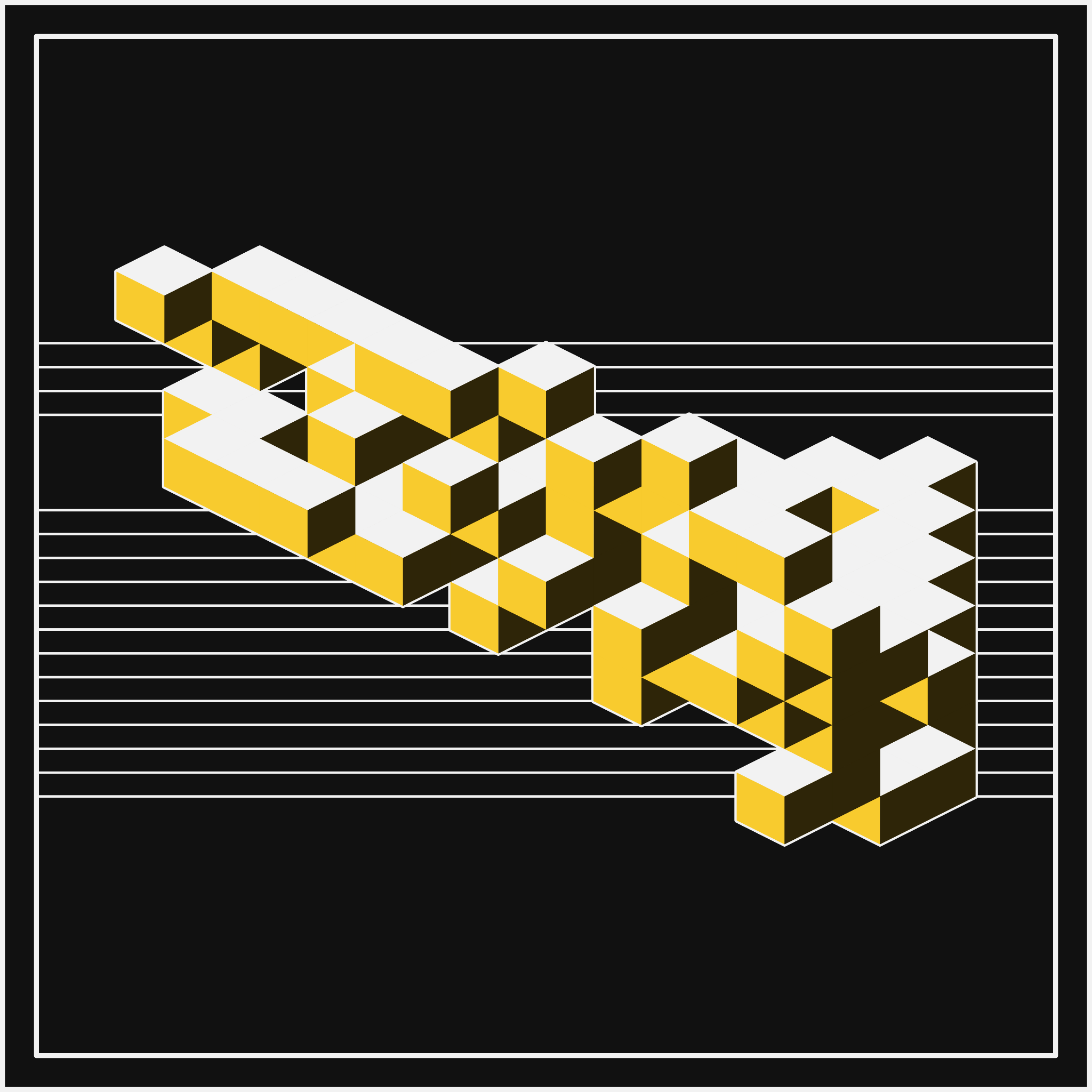 Cube on Cube #176 static NFT preview