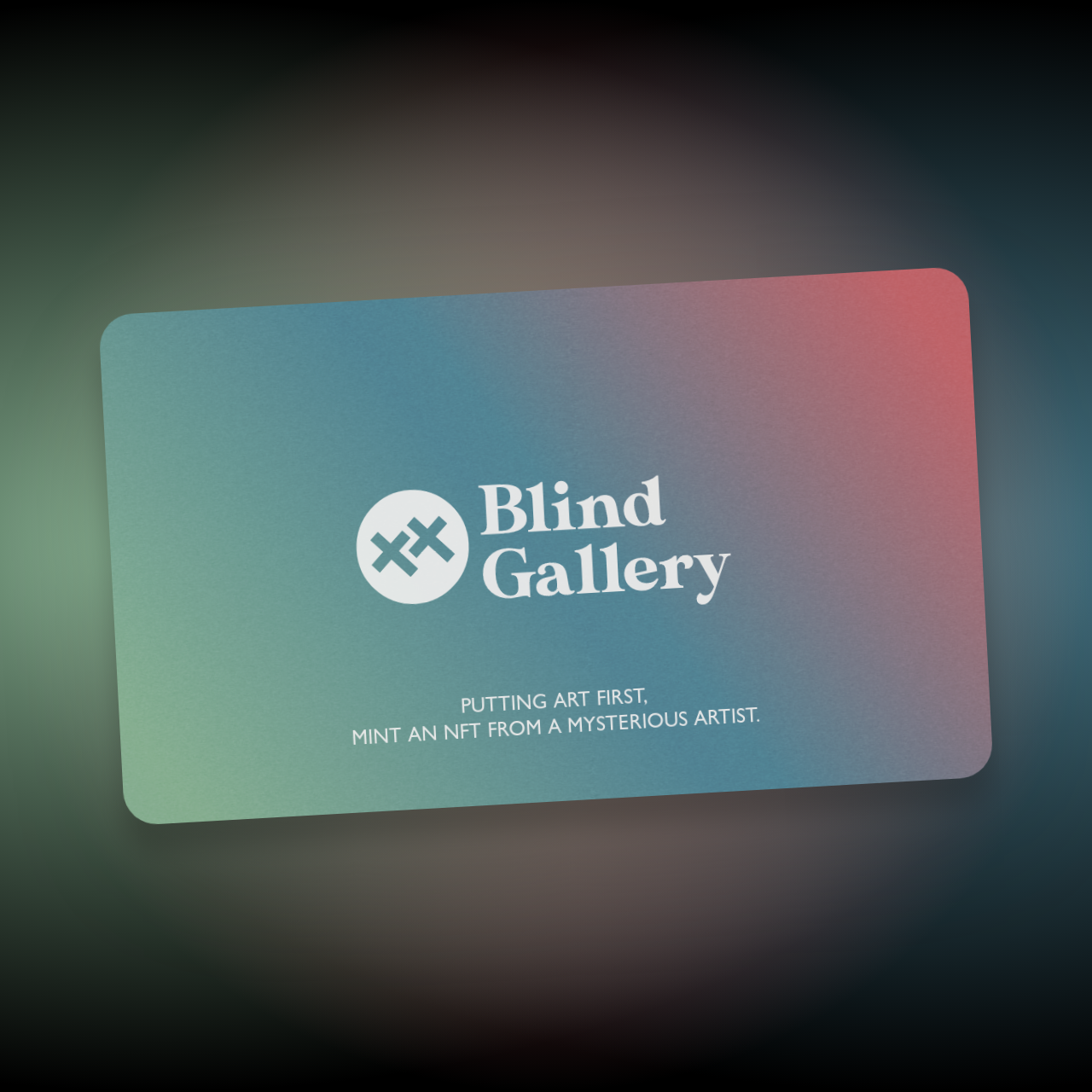 Blind Gallery Club Membership #109 static token preview
