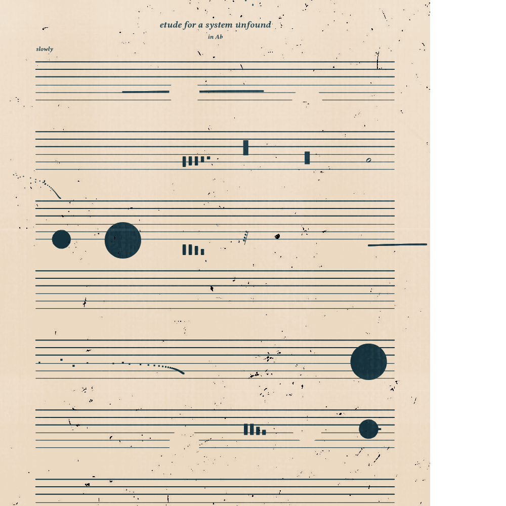 etude for a system unfound #73 static NFT preview