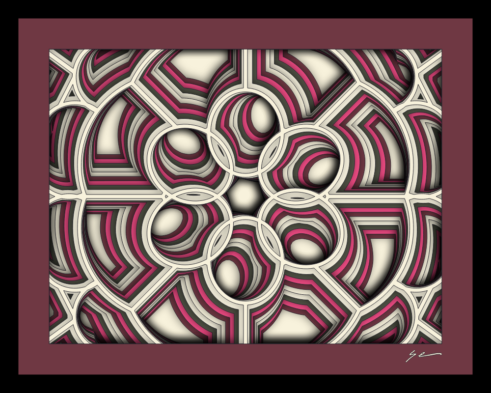 fx(mandala) #290 static NFT preview
