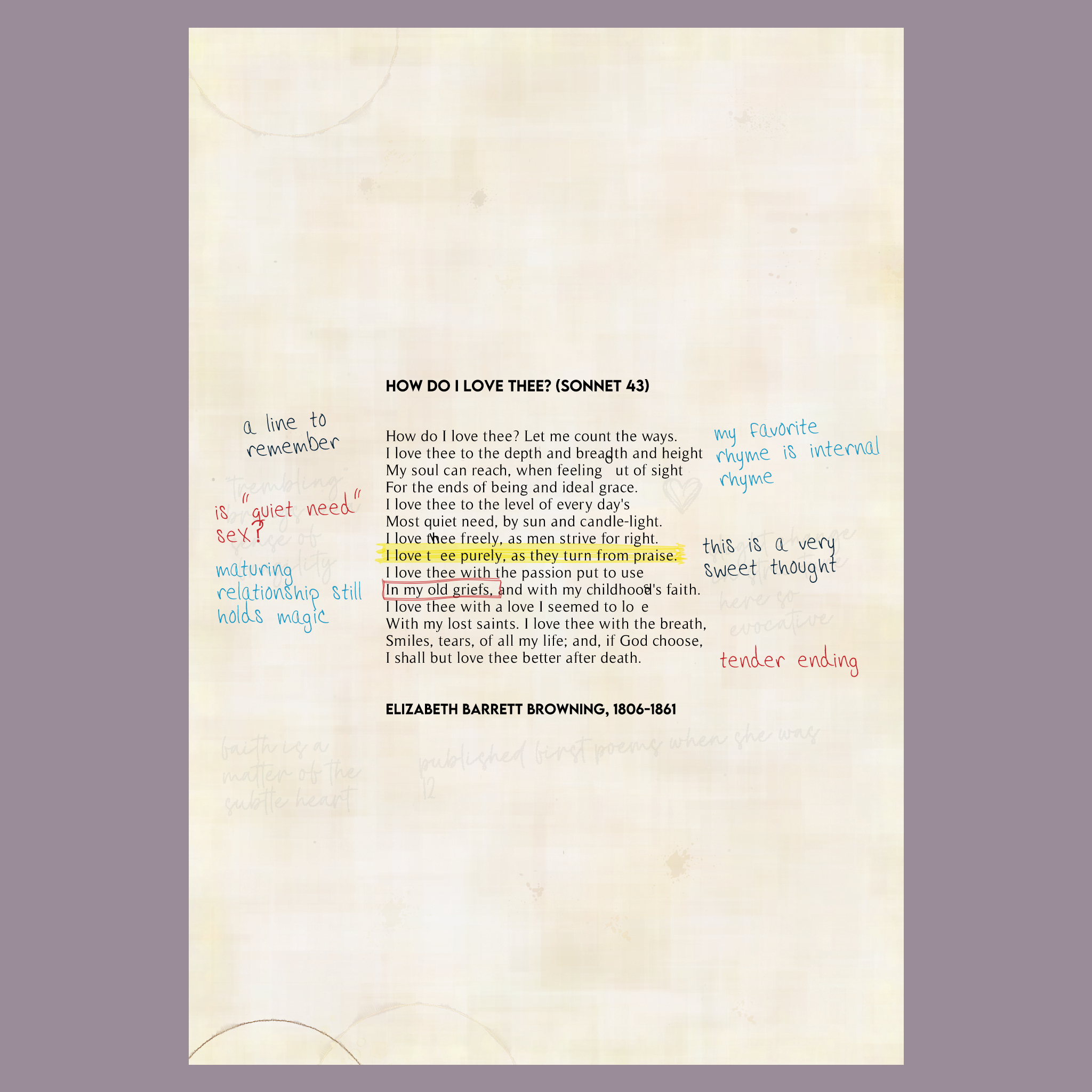 Poems in the Public Domain #205 static NFT preview