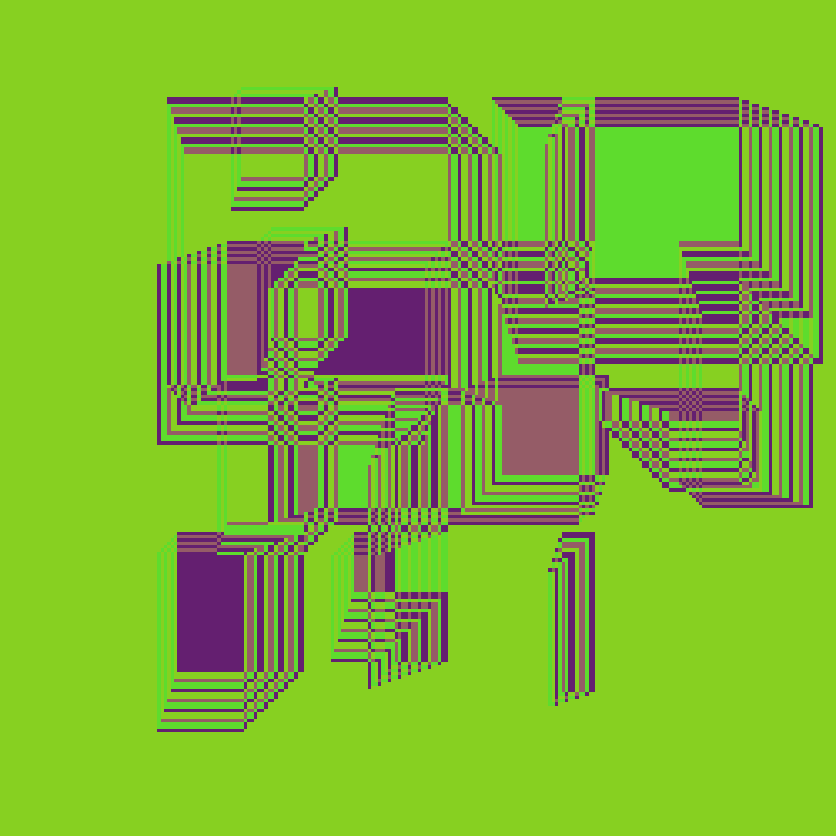 Superimposed Rectangles #76 static token preview