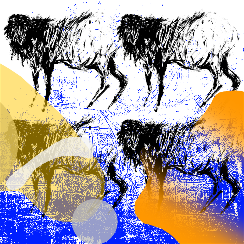 tHE sHEEP #45 static NFT preview