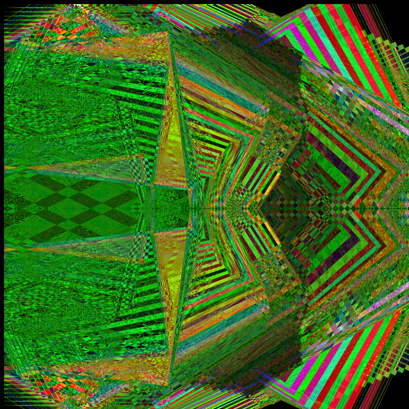 The Glitch Tapestry Printer #48 static token preview