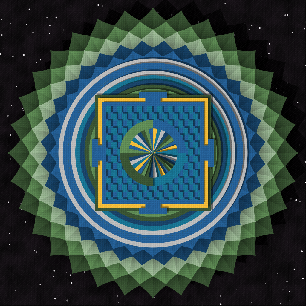 Paper Mandala #275 static token preview