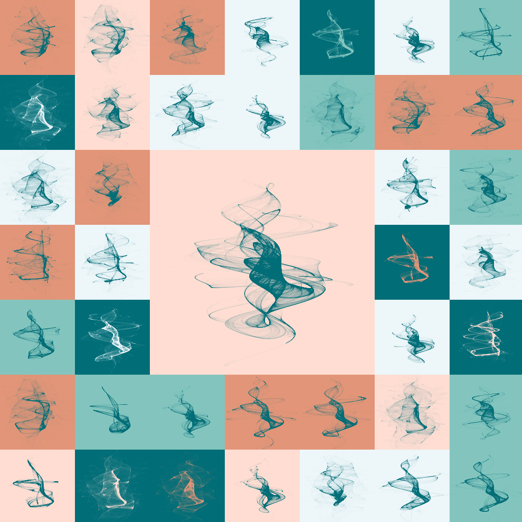 Attractors Bestiary #70 static NFT preview