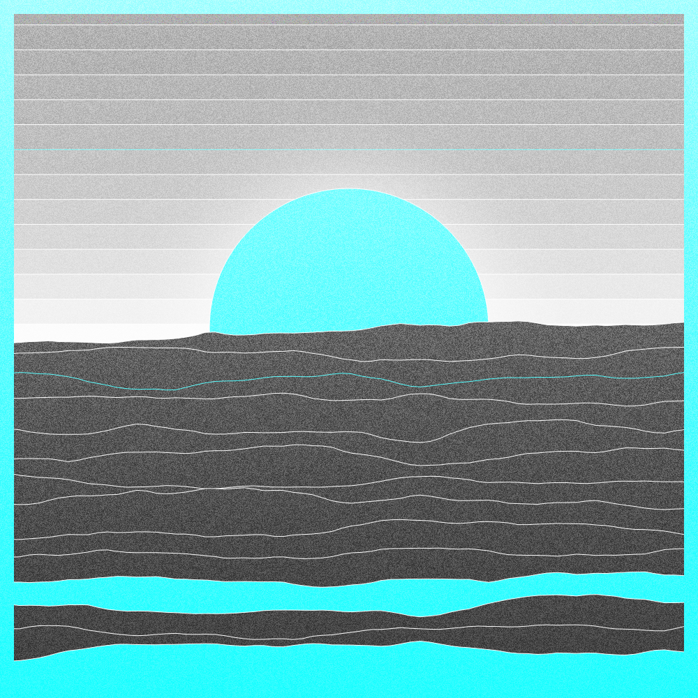Sunset in Hashland #175 static NFT preview