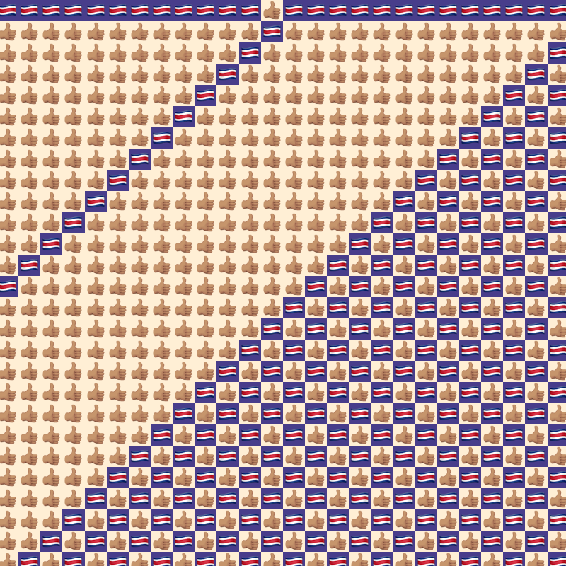 Elementary Cellular Emoji Automata #864 static token preview