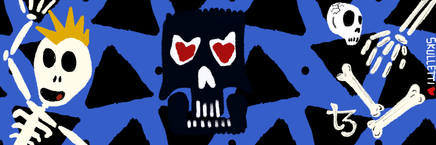 SKULLETTI TWITTER BANNER #34 static token preview