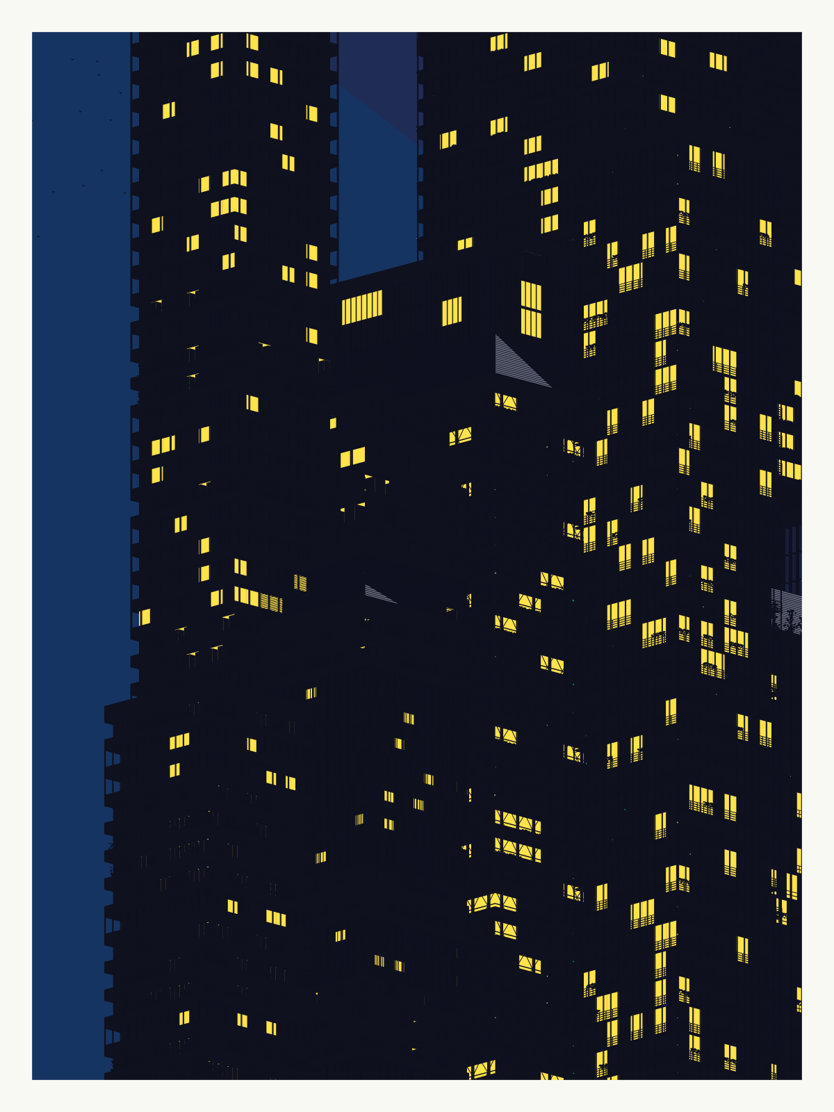 Perpendicular Inhabitation #37 static NFT preview