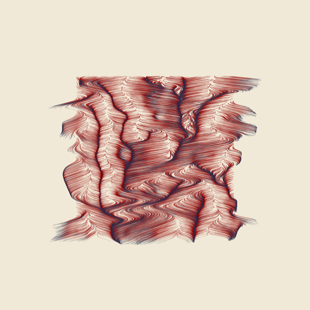 Topographic Abstraction #96 static NFT preview