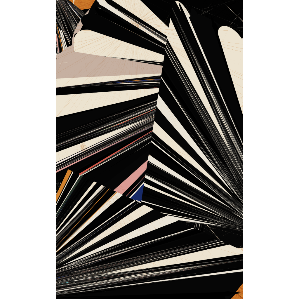 Broken Abstractions in Black #78 static NFT preview